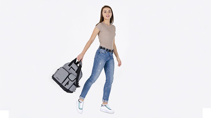 Diaper bag Gudenix 01-01 with stroller straps and changing pad
